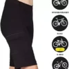 Terry Liberty Biking Shorts -Women’s 13 Inch Inseam Calm In shape Padded Mountain Bicycle Limited