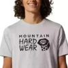 Mountain Hardwear Men’s MHW Logo Short Sleeve | Basic Lightweight Cotton Tee