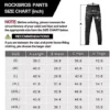 ROCK BROS Cycling Trousers for Males Windproof Thermal Fleece Winter season Athletic Bicycle Pants Chilly Weather conditions for Running Mountaineering