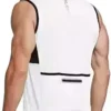 BALEAF Men's Sleeveless Cycling Jersey Road Bike Shirt Bicycle Biking Tank Tops Full Zip Pockets SPF UPF50+