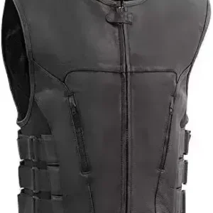 First Manufacturing Men's Commando Motorcycle Vest