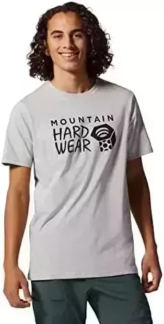Mountain Hardwear Men's MHW Logo Short Sleeve | Classic Lightweight Cotton Tee