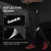 Santic Men’s Bicycle Pants Prolonged 4D Padded Cycling Tights Trousers Bicycle Leggings Outside Riding