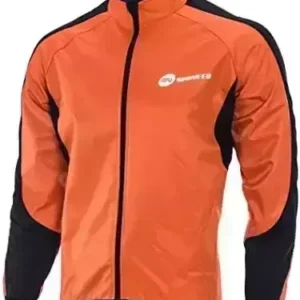 sponeed Men's Windproof Jackets Cycling Fleece Coat Shirts Winter Thermal Snowing Running Tops Bike Overcoats