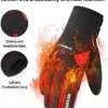 INBIKE Men’s Wintertime Cold Weather conditions Thermal Windproof Gel Bicycle Gloves