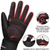 INBIKE Men’s Wintertime Cold Weather conditions Thermal Windproof Gel Bicycle Gloves