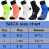 5/10Pack Athletics Cycling Socks Colorful Anti Scent Ankle Managing Athletic Socks