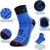 5/10Pack Athletics Cycling Socks Colorful Anti Scent Ankle Managing Athletic Socks