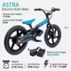 Excellent Eclypse Astra Electric powered Equilibrium Grime Bicycle, Light-weight Electrical Bicycle for Kids Ages 4 to 8 Several years, Fantastic for Dirt Using Off Highway(Turquoise)